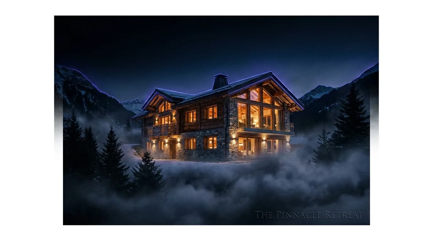 A cinematic hospitality interior